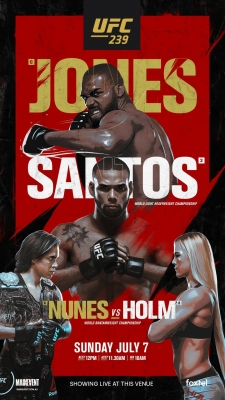 UFC 239: Jones vs. Santos-watch